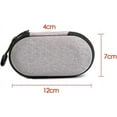 thumbnail image 3 of Étui pour Lecteur MP3, Housse de Protection MP4, Sac de Rangement USB pour Câble de Données Portable, Tissu en Lin, Coque Rigide, 3 of 4