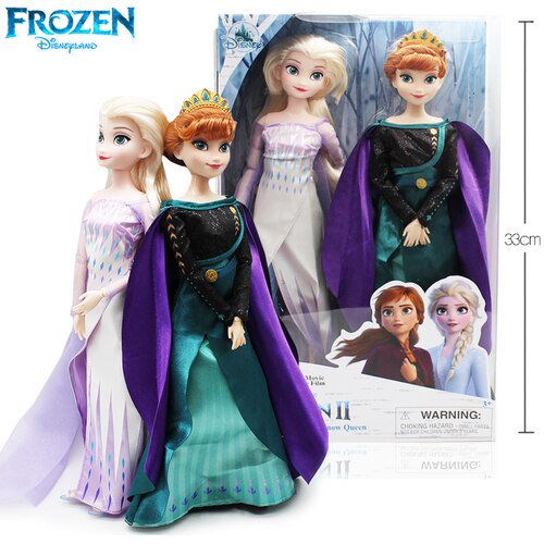 Disney Frozen 2 Elsa Anna disfraz muñeca casa de juegos juguete de mano