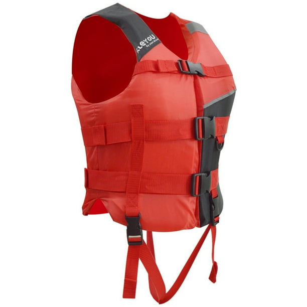 Likrtyny Chaqueta Oxford Chaleco Portátil Accesorios para Exteriores (M Rojo)