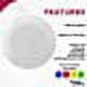 DISCOUNT PROMOS Frisbees 9.25 inch. Set of 10, Bulk Pack - Fun Outdoor Games for Adults and Family - White