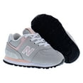 thumbnail image 4 of New Balance 574 Infant/Toddler Shoes Size 9, Color: Grey/Pink, 4 of 5