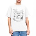 thumbnail image 3 of Camiseta vintage con el disco de Snoopy y Charlie Brown de Peanuts, camisetas 100% algodón, camisetas de tendencia para hombres, ropa estampada de manga corta, 3 of 5