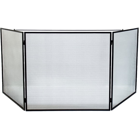 Large 3F Screen Child Guard Stove, Black