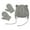 Gray, variant on Girls Boys Warm Knit Thick Hat & Gloves 2022 NEW Kids Winter Beanie Hat Mittens Set Warm Fleece Hat Baby Toddler Knitted Hat & Gloves For Boys, Girls Navy