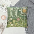 thumbnail image 2 of Shiartex Pillow Covers Daisy Truck Bloom Hello Sunshine Spring Pillows Decorative Throw Pillows Light Green Pillowcase Spring Decorations Farmhouse Decor for Couch Sofa, 2 of 5