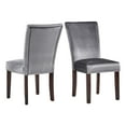thumbnail image 2 of Weston Home Wingston Dining Chair, Set of 2, Gray, 2 of 5
