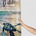 thumbnail image 3 of Orinice   Ocean Shower Curtain Sets with Rugs Sea Turtle Shower Curtain Turtle Beach Shower Curtain Sets Nautical Shower Curtain Sets with Non-Slip Bath Mat Toilet Rug 60x72, 3 of 7