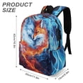 thumbnail image 3 of Fox Backpack for Men Women Teenager 17 inch School Backpack Lightweight Breathable Travel Backpacks, 3 of 8