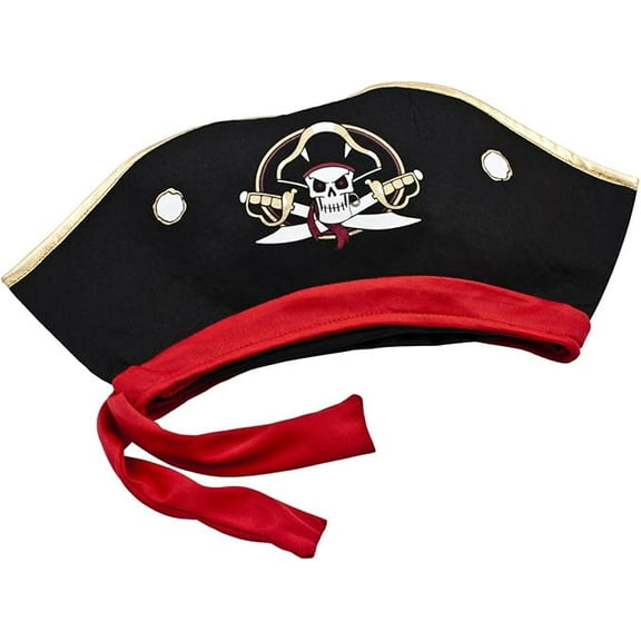 Liontouch - Pirate Hat - Captain Cross | For Kids Aged 3  Years - One Size | Costumes & Dress Up