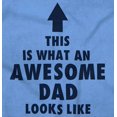 thumbnail image 2 of Fathers Day Looks Like Awesome Dad Tank Top Sleeveless Tee Men Brisco Brands S, 2 of 6