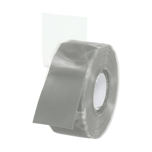 Unique Bargains Grip Tape, Self-Fusing Silicone Tape 17ft, Sealing Repair Wrap Tape, Grey 1 Pcs