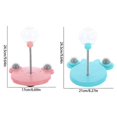 thumbnail image 2 of Wiggling Dog Treat Toy Snack Dispenser Toy with Circle Ball Track Interactive Toys for Indoor Dogs Cats, 2 of 5