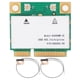 thumbnail image 2 of Tarjeta de red Inalámbrica ANGGREK Wi-Fi 2,4G/5G Gigabit de Doble Banda 8260HMW 802.11AC Mini PCIE BT4.2 2 antenas, 2 of 7