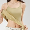 thumbnail image 5 of Women's Plus Slim Fit Scoop Neck Camisole Tank Tops Adjustable Spaghetti Strap Solid Sleeveless Shirts, Basic Casual Summer Everyday Wear Layering Undershirt 2026, 5 of 9