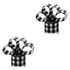 thumbnail image 4 of Cinta decorativa Yuarrent Lino a cuadros Negro Blanco Rojo 5m, 4 of 6