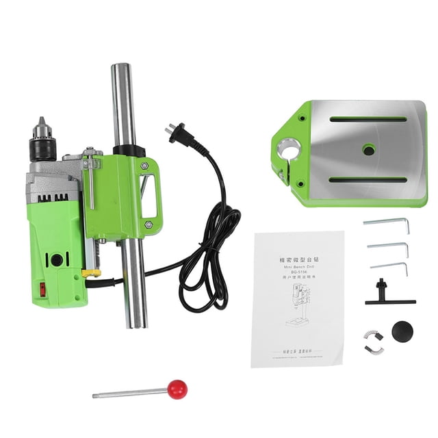 Établi de Perceuse, 220v 710W Mini Banc de Perceuse Mini Presse Table de Perceuse Qualité Supérieure
