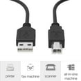thumbnail image 3 of K-MAINS 6ft USB 2.0 Printer Cable Cord A Male to B Male Compatible With HP Envy 5544 5545 6052 7600, 3 of 5