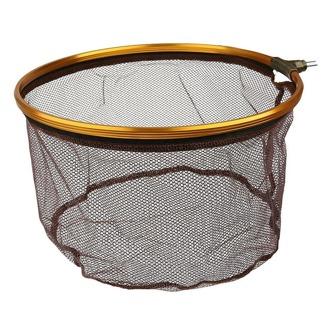 Almencla Portable Folding Stainless Steel ing Landing Net Carp Trout Net New