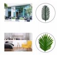 thumbnail image 5 of Planta artificial Planta de simulación de flores falsas Sanweikui planta verde única decoración de paisajismo de pared de boda hojas verdes (tira de 44 cm Sanweikui (verde claro)*20) Sailing  Electrónica, 5 of 5
