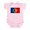 Petal Pink, variant on CafePress - Comanche Flag Infant Bodysuit - Baby Light Bodysuit, Size Newborn - 24 Months
