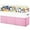 Pink, variant on Large Toy Box Chest,Toy Storage Organizer,Storage Bins with Lids,Stuffed Animal Storage,Toy Bins for Kids,Toddlers,Baby,Girls,Nursery,Living Room,playroom(Beige)