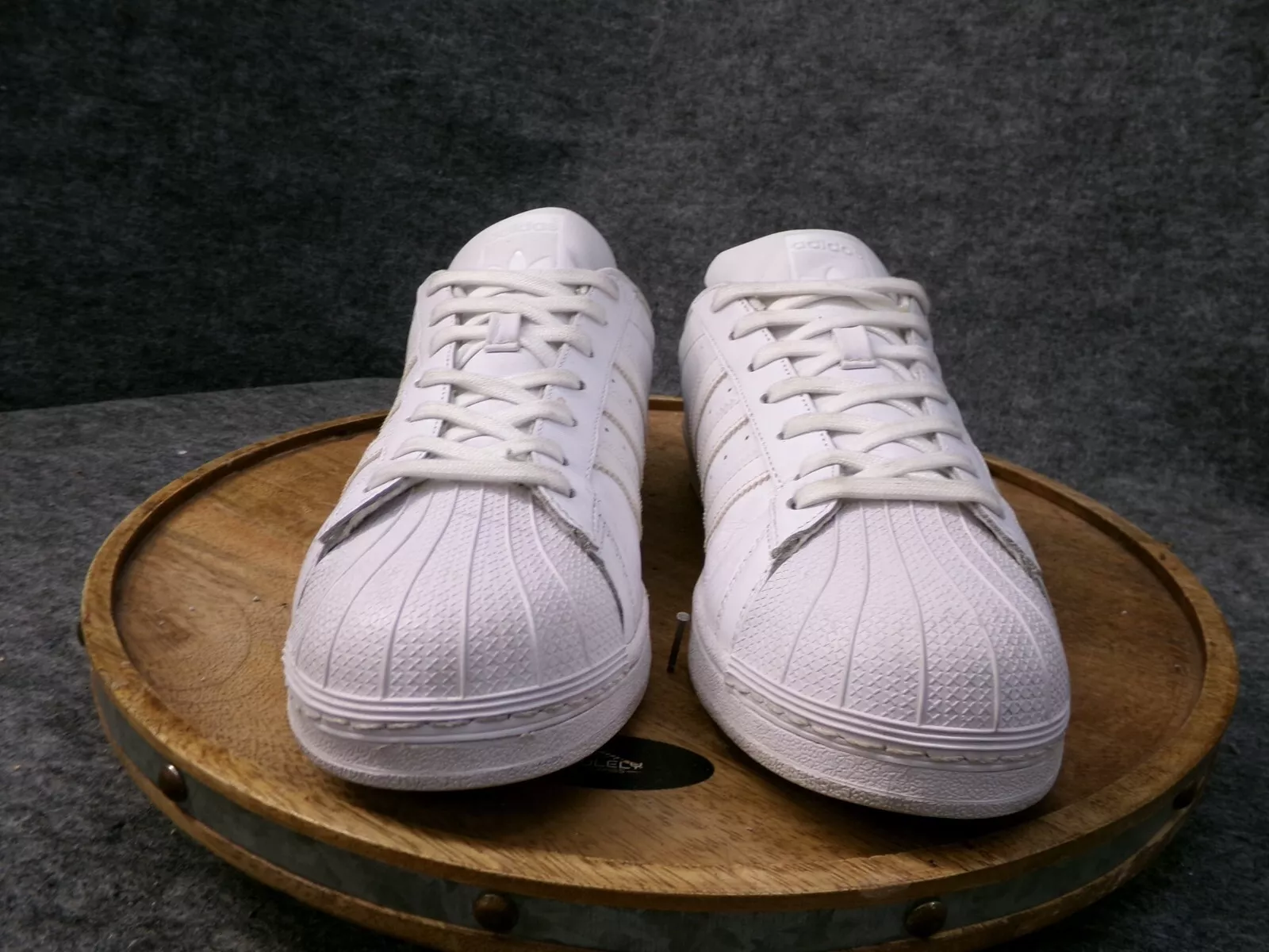 Adidas Mens Superstar Foundation White Leather Shoes Sneakers Size 12.5  B27136 | Walmart en lnea