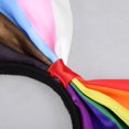 thumbnail image 2 of Diadema con lazo de arcoíris para adultos, diadema con lazo colorido, accesorio para disfrazarse, 2 of 7