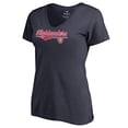 thumbnail image 2 of Women's Navy Radford Highlanders American Classic V-Neck T-Shirt, 2 of 3