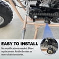 thumbnail image 3 of TAPDRA Chain Tensioner Adjuster Roller Guide Assembly Metal Construction For Baja MB165 MB200 Mini Bike Models, 3 of 7