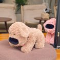 thumbnail image 4 of Kripyery Stuffed Animal Toy Soft Retractable Tongue Cute Expression Plush Big Nosed Dog Toy Kids Companion Birthday Gift Home Decor, 4 of 8