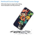 thumbnail image 4 of Abstract Flowers Case for iPhone 13 Pro Max,Aesthetic Art Design TPU Bumper Cover Case, 4 of 5