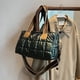 thumbnail image 1 of Bolso de mano de lona para mujer, bolsos de viaje portátiles simples e informales, color verde, 1 of 8