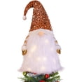 thumbnail image 1 of Christmas Tree Topper Gnome with Long Beard Large Tree Decorations with Christmas Gnomes Tree Topper and Topper Christmas Tree Topper Christmas Gnomes Large Christmas Tree, 1 of 6