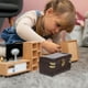 thumbnail image 5 of Pantallado de cúpula de plástico de 20 piezas para proyectos de bricolaje para cúpulas de cupcake de globo de nieve y cajas de favor de favorables plástico transparente medio domo, 5 of 6