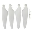 thumbnail image 3 of MERIGLARE 4 Pieces Propeller Accessories Quick Release Low-Noise Props Blade For Hubsan White, 3 of 9