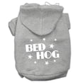 thumbnail image 1 of Bed Hog Screen Printed Pet Hoodies Grey Size Med (12), 1 of 1