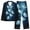028 Multicolor, variant on Hvot&aat Halloween Pajama Sets for Women Funny Cute Ghost Pumpkin Print Button Down Shirts Trousers Lounge 2 Piece
