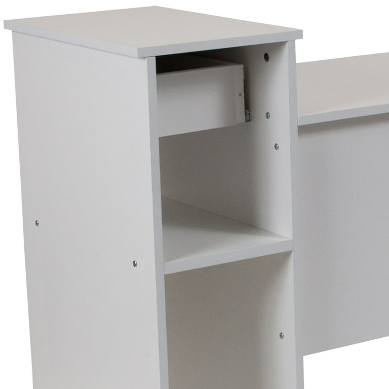 Free Shipping! Flash Furniture Highland Park White Computer