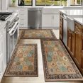 thumbnail image 6 of Kitchen Rugs Sets of 3 Non Slip Washable Kitchen Mats for Floor, Waterproof Kitchen Runner Rug, Floor Mat Carpet for Entryway, Laundry, Sink, Hallway, Bathroom, 6 of 12