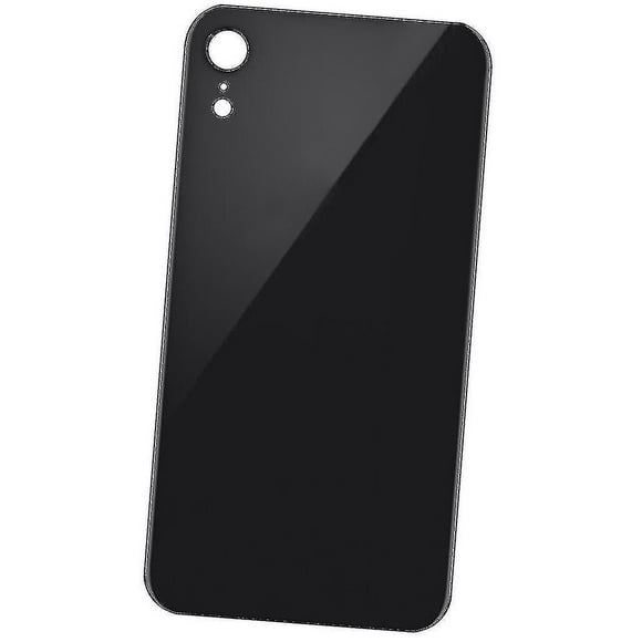 Back Rear Glass Housing Battery Cover Replacement For Apple Iphone Xr Black-