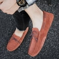 thumbnail image 5 of Men's Casual Loafers Slip On Leather Shoes Comfortable Driving Shoes Moccasins Classic Penny Loafer Flats Boat Shoes, 5 of 10