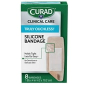 Curad Truly Ouchless! Flexible Fabric Bandages, XL, 8 Ct