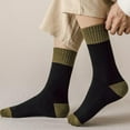 thumbnail image 5 of JUUYY Unisex Comfort Organic Natural Cotton Classic Cushion Crew Socks for Men & Women - One Pair Black Free Size, 5 of 5