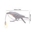 thumbnail image 3 of Lámpara de cuervo de resina E14 Base Lucky Bird Lámpara de escritorio EE. UU. Enchufe de la UE para el dormitorio Sala de estar, 3 of 5