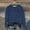 Navy, variant on EchfiProm Trendy Tops for Women Pullover Graphic Long Sleeve Crew Neck Womens Sweatshirt Army Green