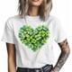 thumbnail image 4 of Camisetas informales de manga corta con trébol del Día de San Patricio para hombre, camisetas gráficas, 4 of 8