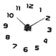 thumbnail image 3 of Simple Arte Moderno DIY Extraíble de DIY Acrílico 3D Superficie de Espejo de Pared Reloj Decorativo de Negro + pta perfecl  Reloj de pared 3D DIY, 3 of 8