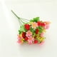 thumbnail image 1 of Arbustos artificiales de seda con margaritas - Multicolores, de bajo mantenimiento y realistas - Plantas de imitación para decoración de hogar/jardín/oficina, 1 of 2