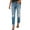 Dark Blue, variant on Women's High Waist Straight Leg Ripped Jeans with Holes, Vintage Distressed Denim Pants for Casual Comfort and Everyday Wear, 2025 Fashion Trend Dark Blue XL
