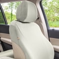 thumbnail image 7 of FH Group Universal Fit Solid Beige Car Seat Covers, Classic Cloth Seat Protector for Trucks, SUVs & Vans, Washable - Full Set, 7 of 7